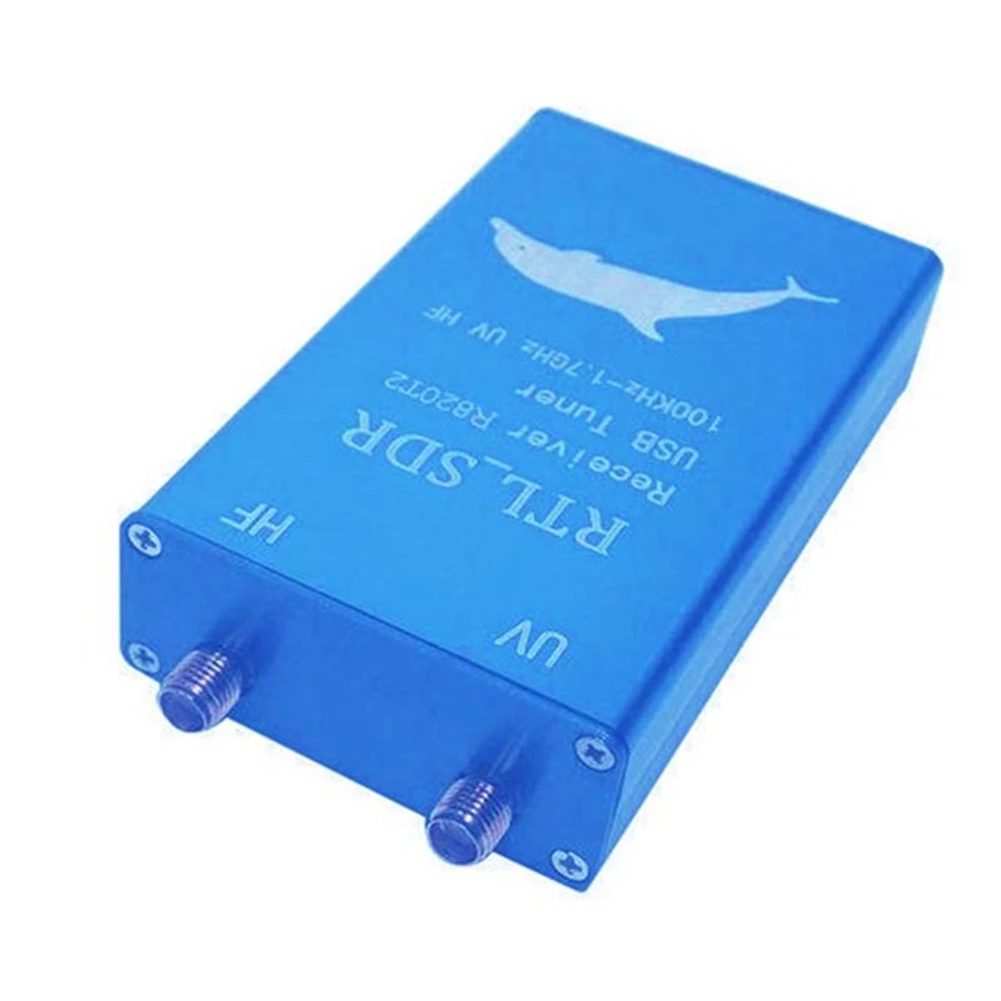 RTL2832U+R820T2 100KHz-1,7GHz UHF VHF HF RTL.SDR Receptor sintonizador USB AM FM Radio G
