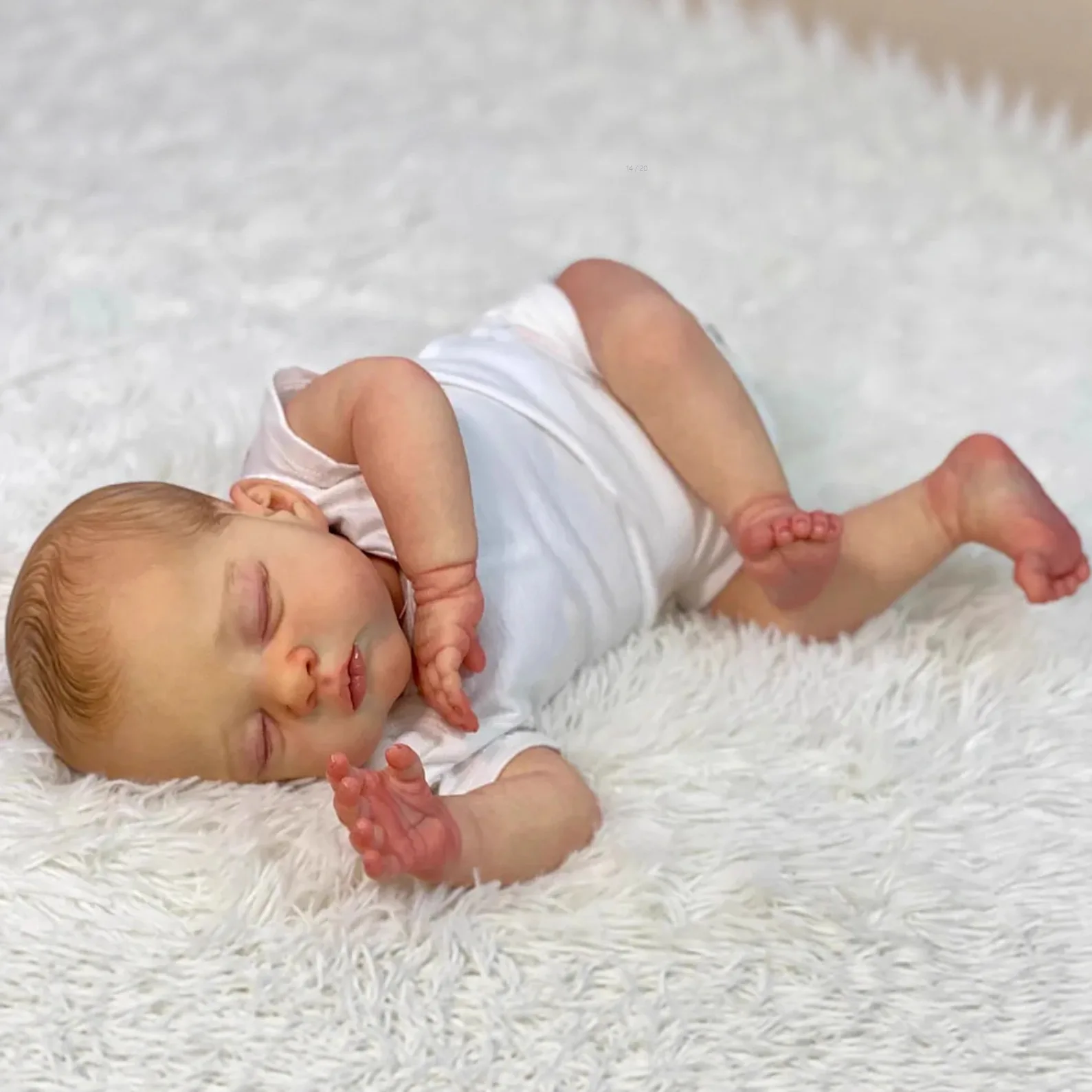 Irys Reborn bébé poupée Silicone vinyle tissu Preemie poupée déjà fini peint Art Collection poupée cadeau pour fille jouet de noël