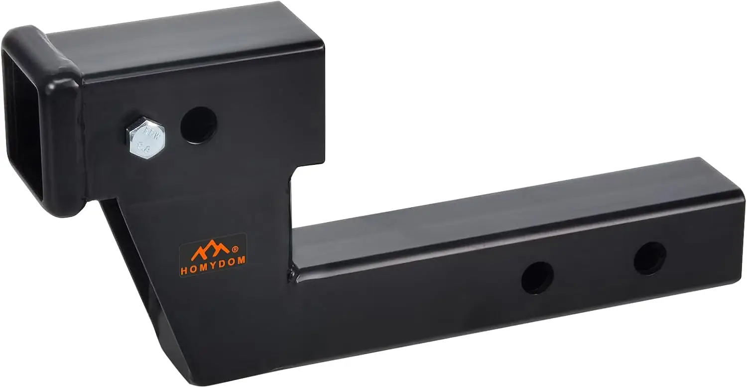 

4.25' Rise & Drop Hitch 2' Receiver with 7/9' Extender, Adjustable Tow Hitch, Solid Metal, Anti-Rattle Bolts