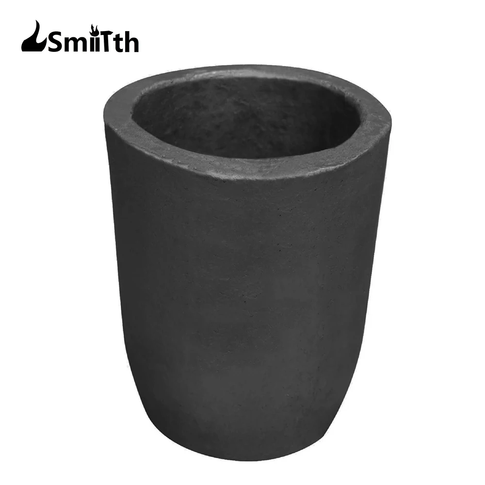 LSMIITTH 16&25KG Clay Graphite Crucible Foundry Cup Furnace Torch Melting Casting Refining Gold Silver Copper Brass Tool