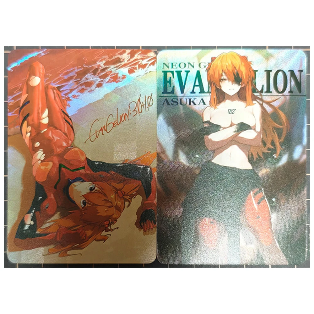 Anime déesse histoire bricolage ACG Ikari Shinji Ayanami Rei garçons jeu jouets avancé mousseux carte à collectionner cadeau d'anniversaire de noël