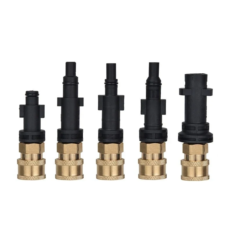 Kärcher Lava Autowasch-Wasserpistole Schaumkanne Adapter 1/4 Schnellanschluss Pistolenkopf Hochdruck-Autowaschmaschinen-Zubehör