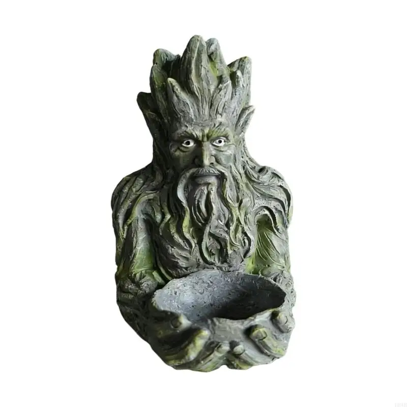 H8WB Creative Garden Decors Big feet Bird Feeders Functionality Outdoor Charm Decors
