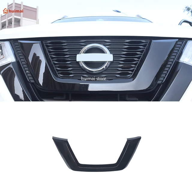 For Nissan X-Trail XTrail T32 2017 2018 2019 -2021 ABS carbonfiber Car  Front Engine Machine Grille Grid U center mesh Trim - AliExpress 34