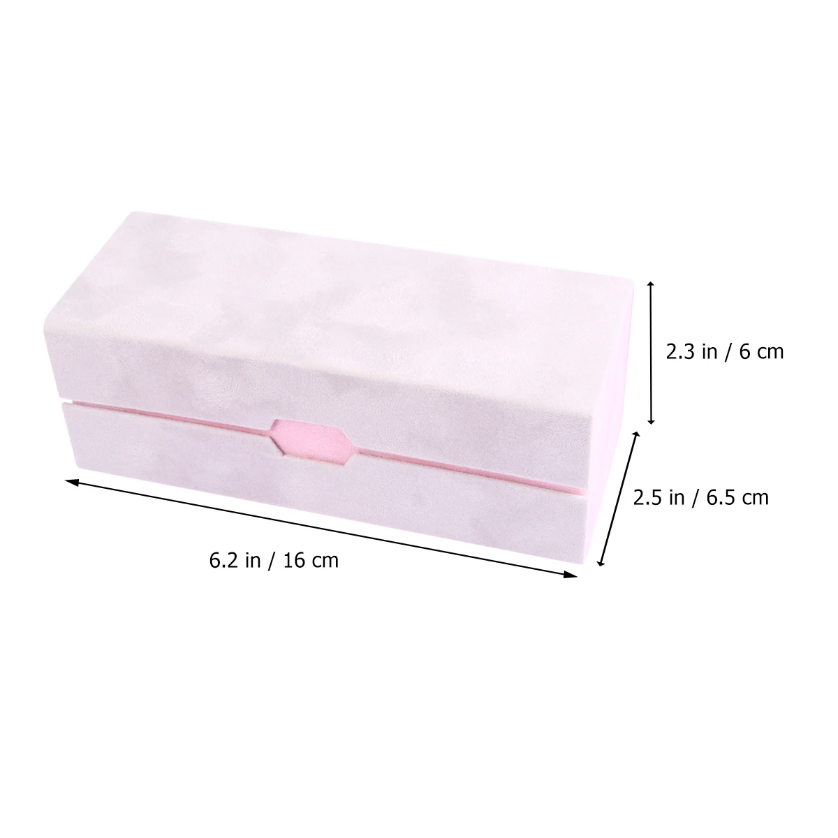 

Sunglasses Case Eyeglasses Storage Box Fabric Travel Holder Fashion Protector for Women Men Beige Fits All Sizes