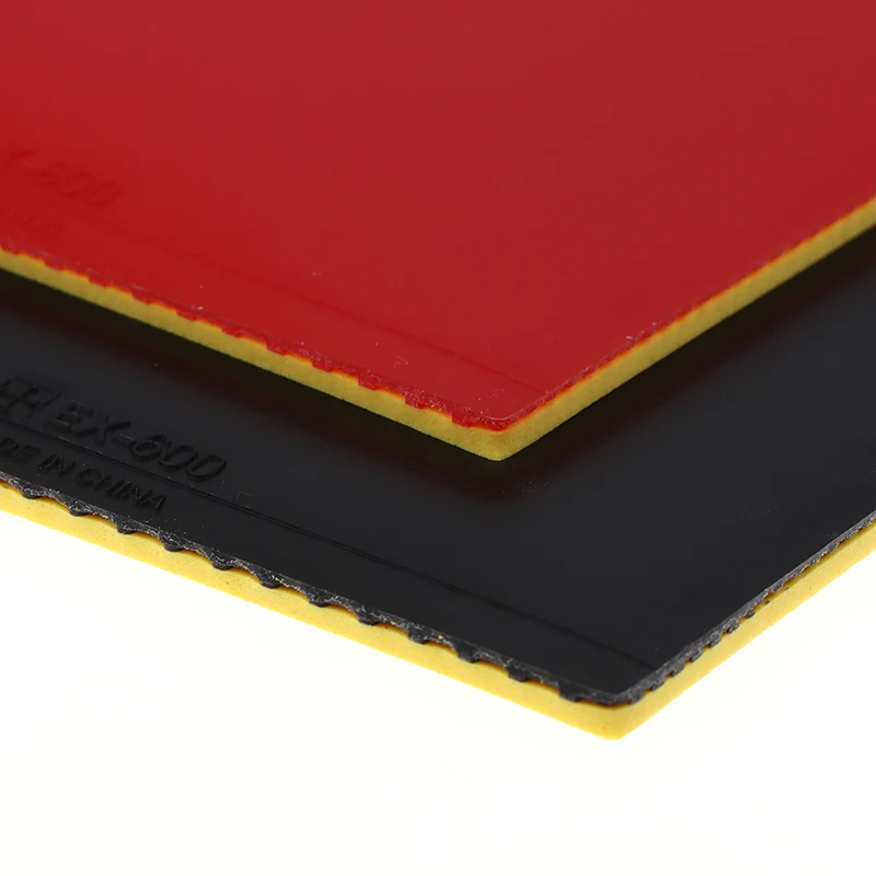 1Pc Table Tennis Rubber HURRICANE-STORM EX-600 2.2MM Durable Ping Pong Loop & Control for 40+