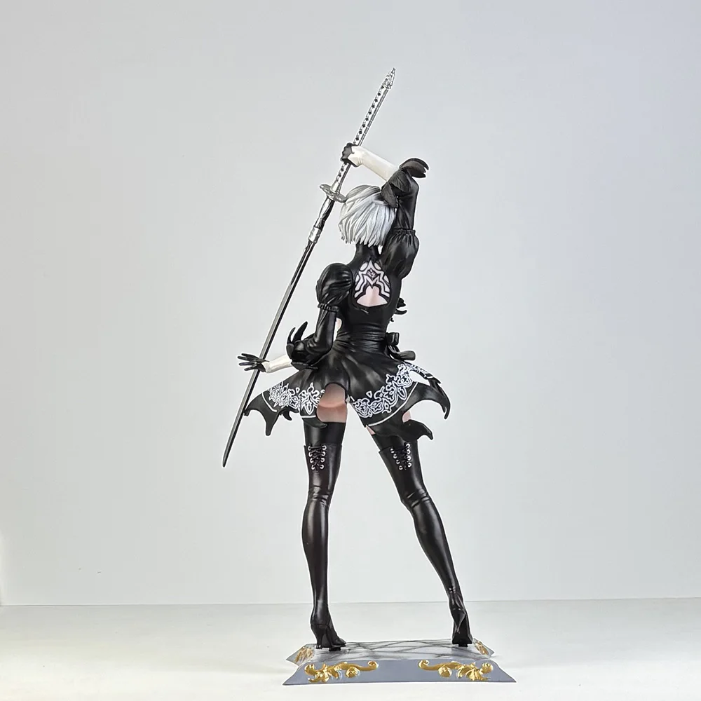 32 سم NieR: Automata Pod YoRHa رقم. 2 نوع B 2B اثنين رئيس PVC عمل الشكل أنيمي نموذج لجسم لعبة جمع دمية هدية