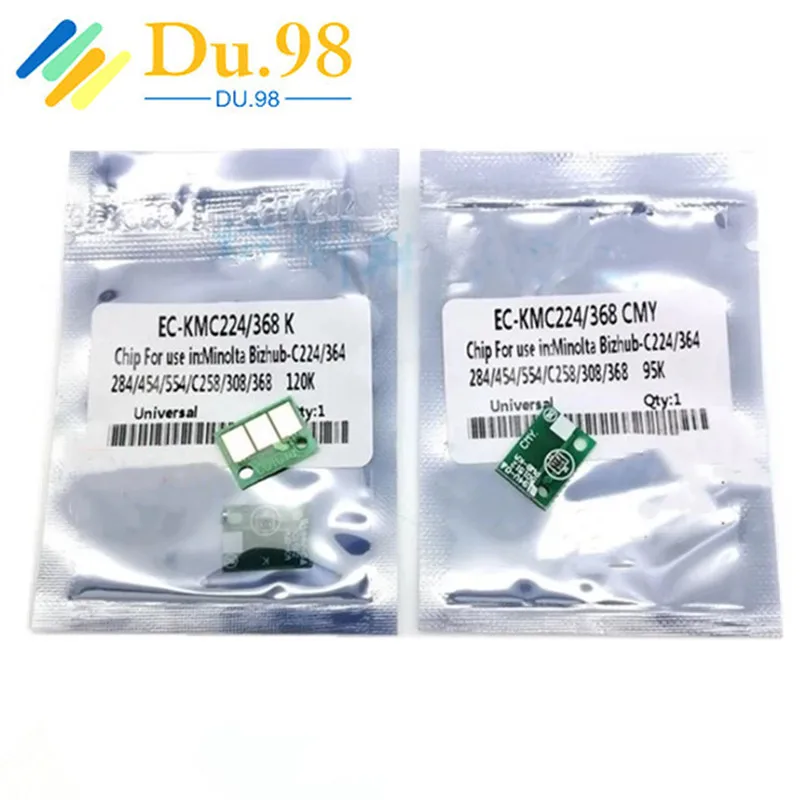 20PCS DR-512 DR512 Drum Chip do Konica Minolta Bizhub C224 C364 C284 C454 C554 C224e C284e C454e C258 C308 Drum Unit Reset Chip