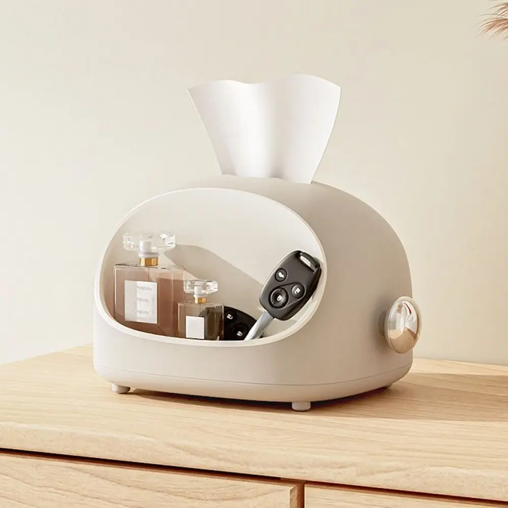 Desktop Decoration Cute Paper Box Creative Exquisite Tissue Box Simple Multi-purpose Napkin Storage Box Living Room