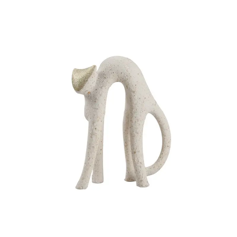 

Современный ваби-саби абстрактный животный песчаник кошка орнамент