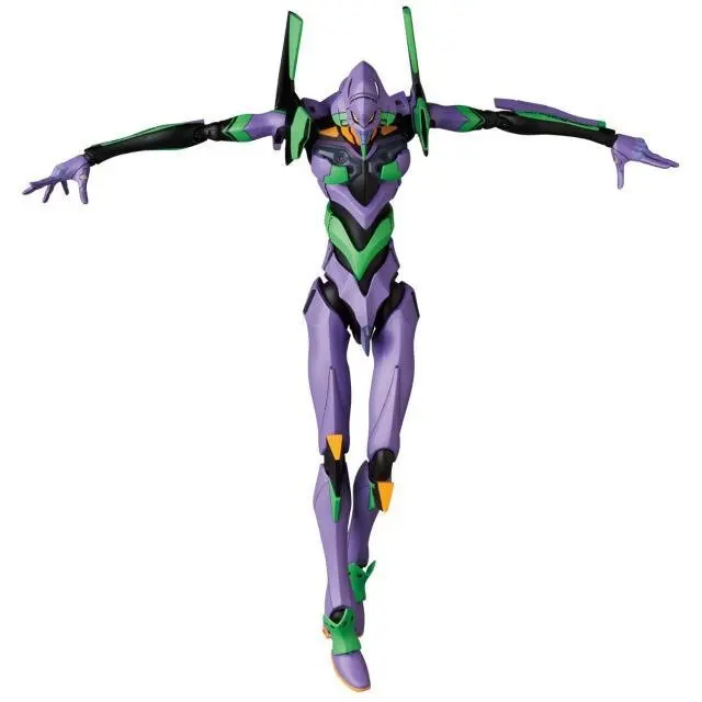 Anime EVA Figure EVANGELION-01 00 02 Production Model Assembly Accessories Model Toy Gift Collection 19CM Action Figure