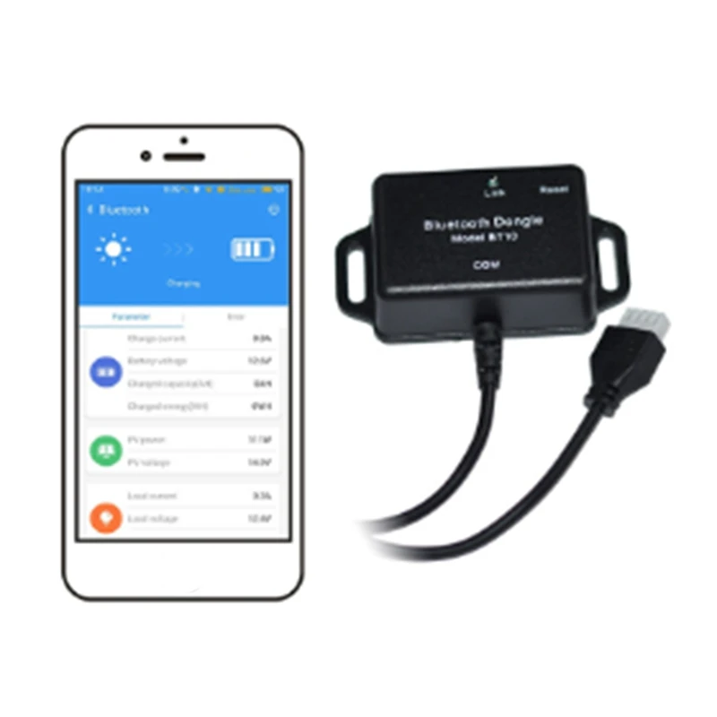 Módulo Bluetooth SCLS para BS 126030   BS BS BS 123020   Módulo Bluetooth com suporte para B2S1260 B2B1230 MPPT5025 do aplicativo do telefone móvel