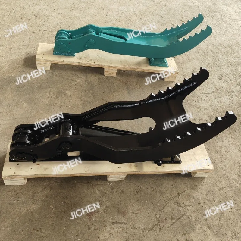 

Новый профессиональный гидравлический захват для экскаватора (пальцевый грейфер) от производителя, аксессуары для строительной и сельскохозяйственной техники, электрический насос в комплекте