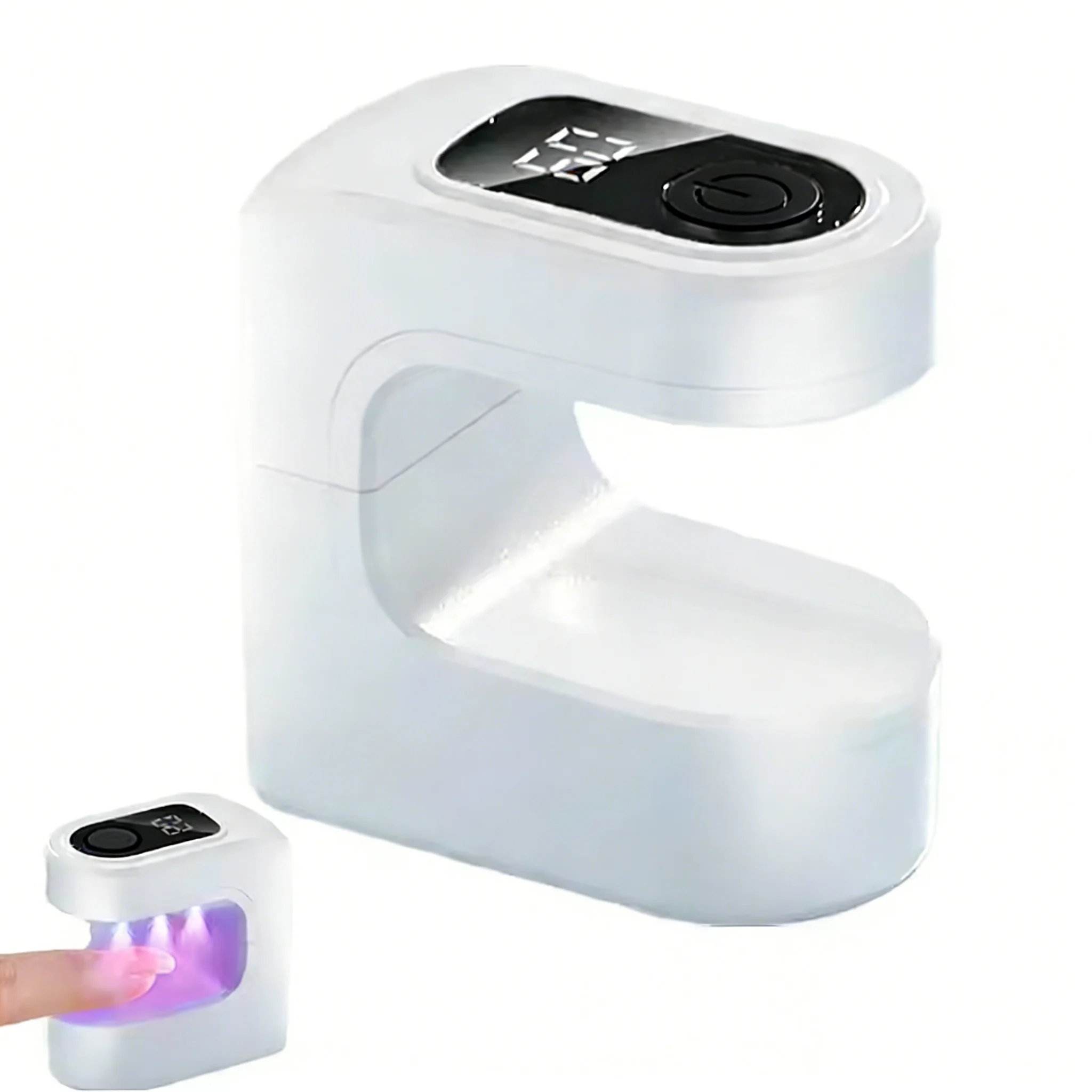 

Nail Dryer USB Mini Nail Curing Lamp - LED&UV Gel Polish Curing, Portable Fast Dry Smart Sensor Nail Machine