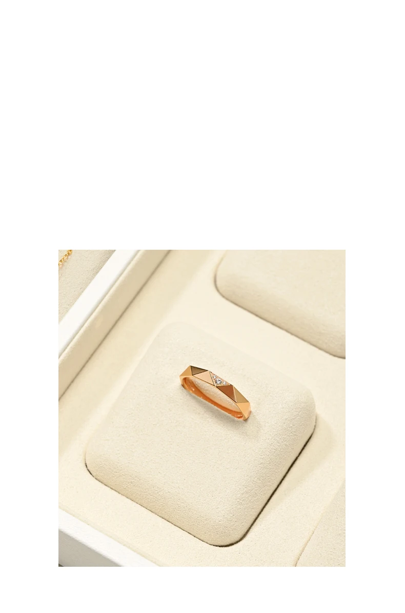 Oirlv Mikrofaser Schmuck-Präsentationstablett PU-Leder Ring Ohrringe Halskette Aufbewahrungs-Organizer Platte für Ladentheke und Heimdekoration – Detail 2