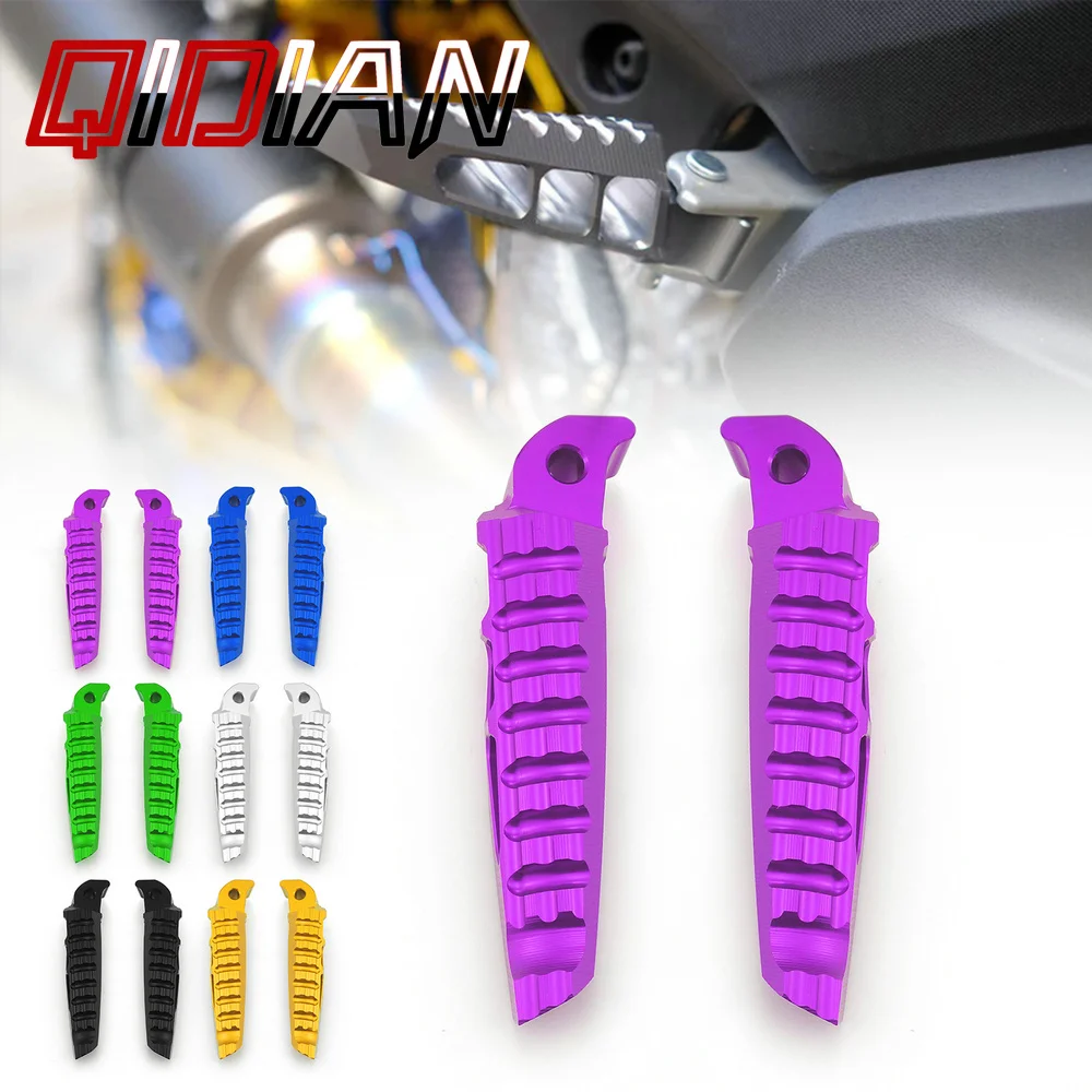 

For YAMAHA NMAX155 NVX155 2017-2024 Motorcycle CNC Rear Passenger Foot Pegs Pedals Foot Steps Foldable Footrest Accessories