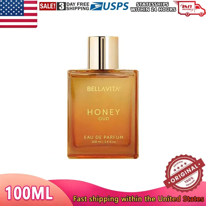 100ML Eau De Parfum arabe femmes Parfum Cologne longue durée unisexe Parfum maquillage Original Bella Vita luxe miel Oud