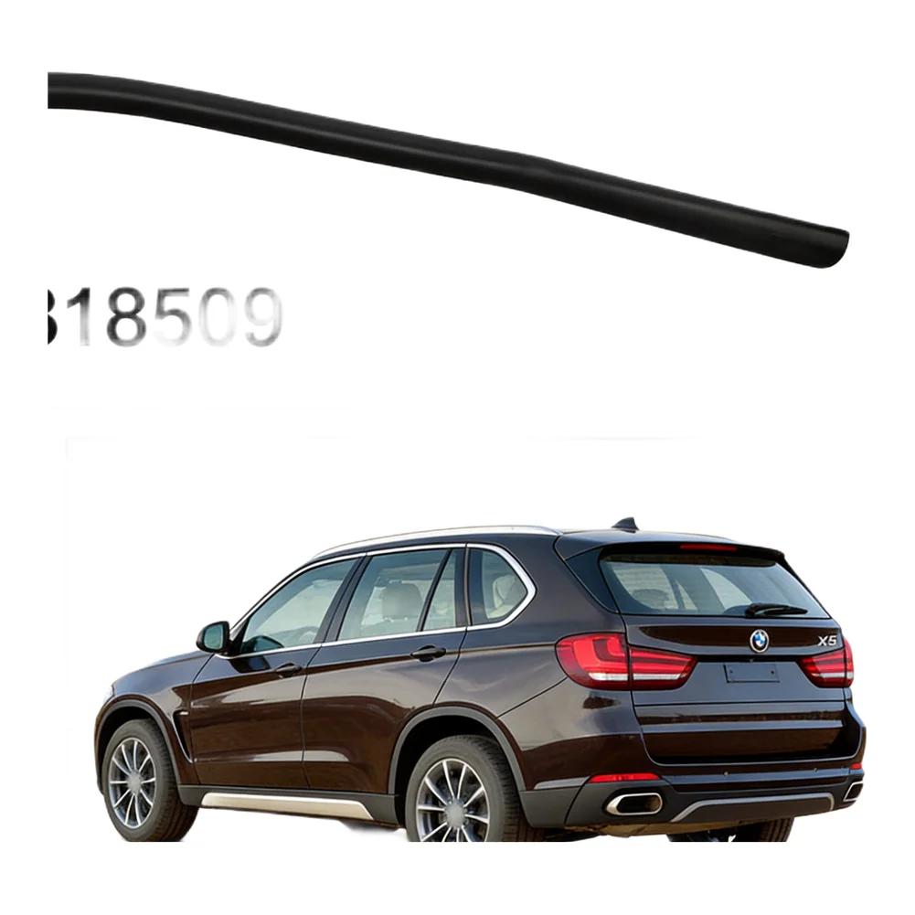 Car Left Rear Door Hinge Seal Strip 51767318509 For BMW For X5 2014-2018 Wear Resistant Rubber Door Seal Car Accessories