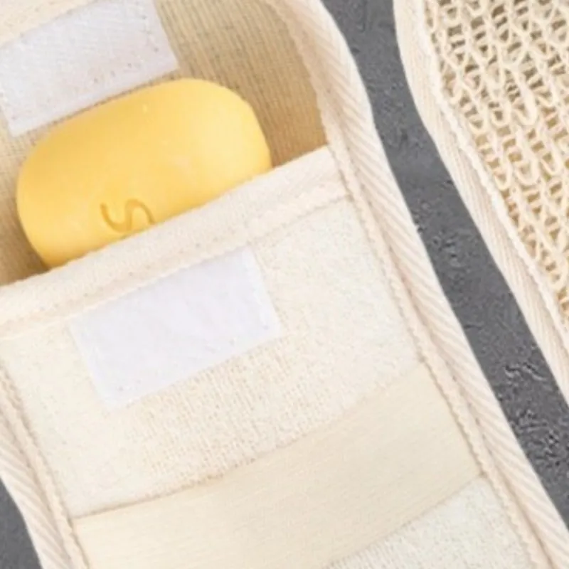 Portable Soap Bags Multi-function Soap Mesh Bags Household Bags Home Supply Soap Bag for Convenient Cotton Linen Pouch Accessory