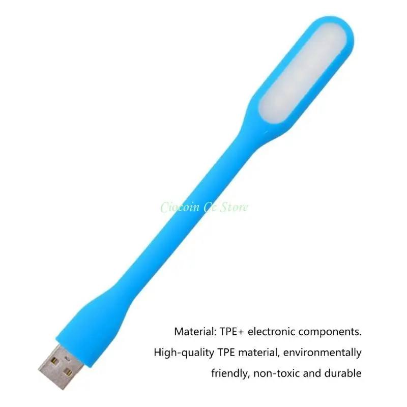 X90F 2 Pcs Mini USB LED Lamp Portable Small Night Light Flexible USB Keyboard Light for Laptop Keyboard, Durable