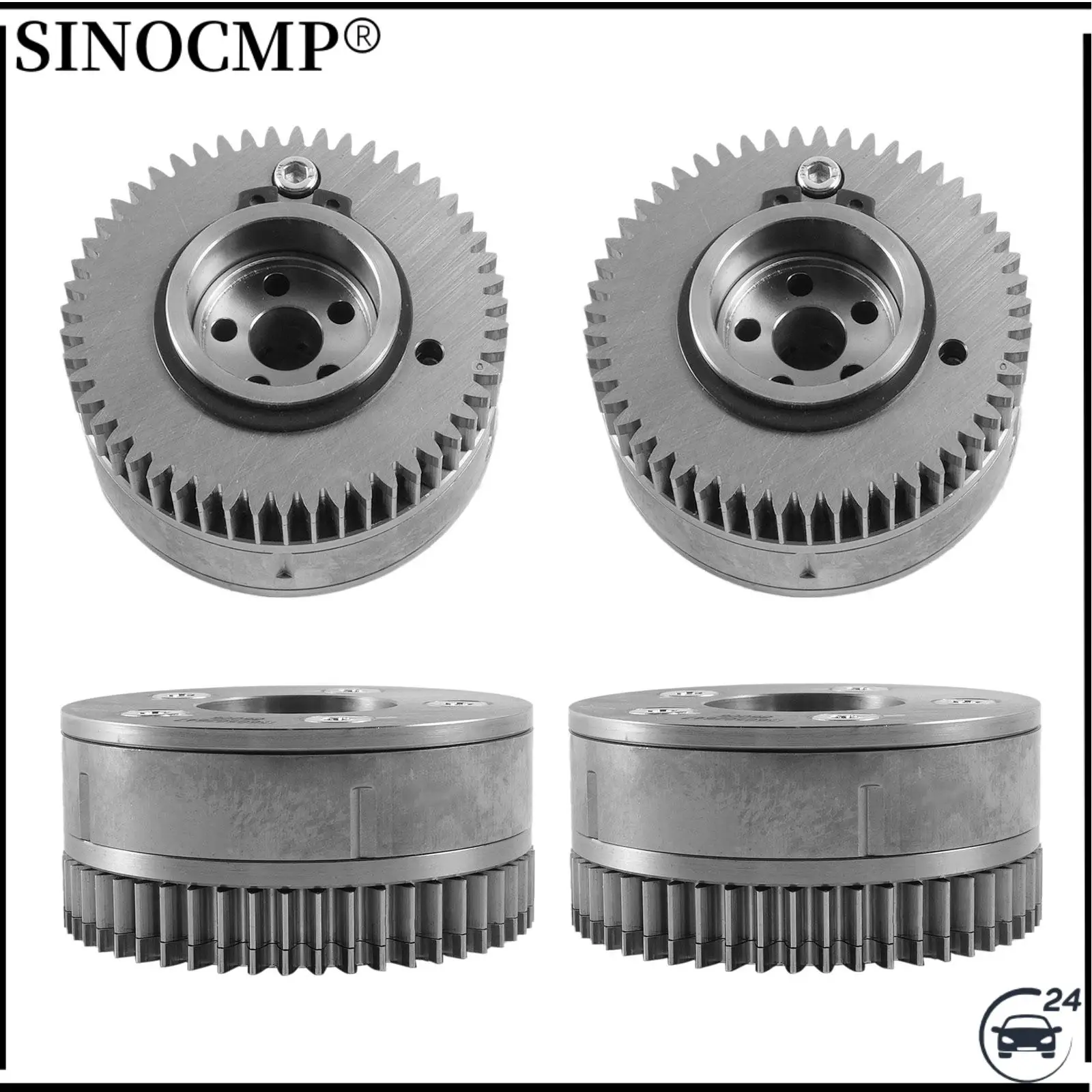 

4pcs A1560501847 A1560503447 A1560503747 Intake Exhaust Camshaft Adjuster Set For Mercedes-Benz W204 CL63 CLK63 CLS63 X156 M156