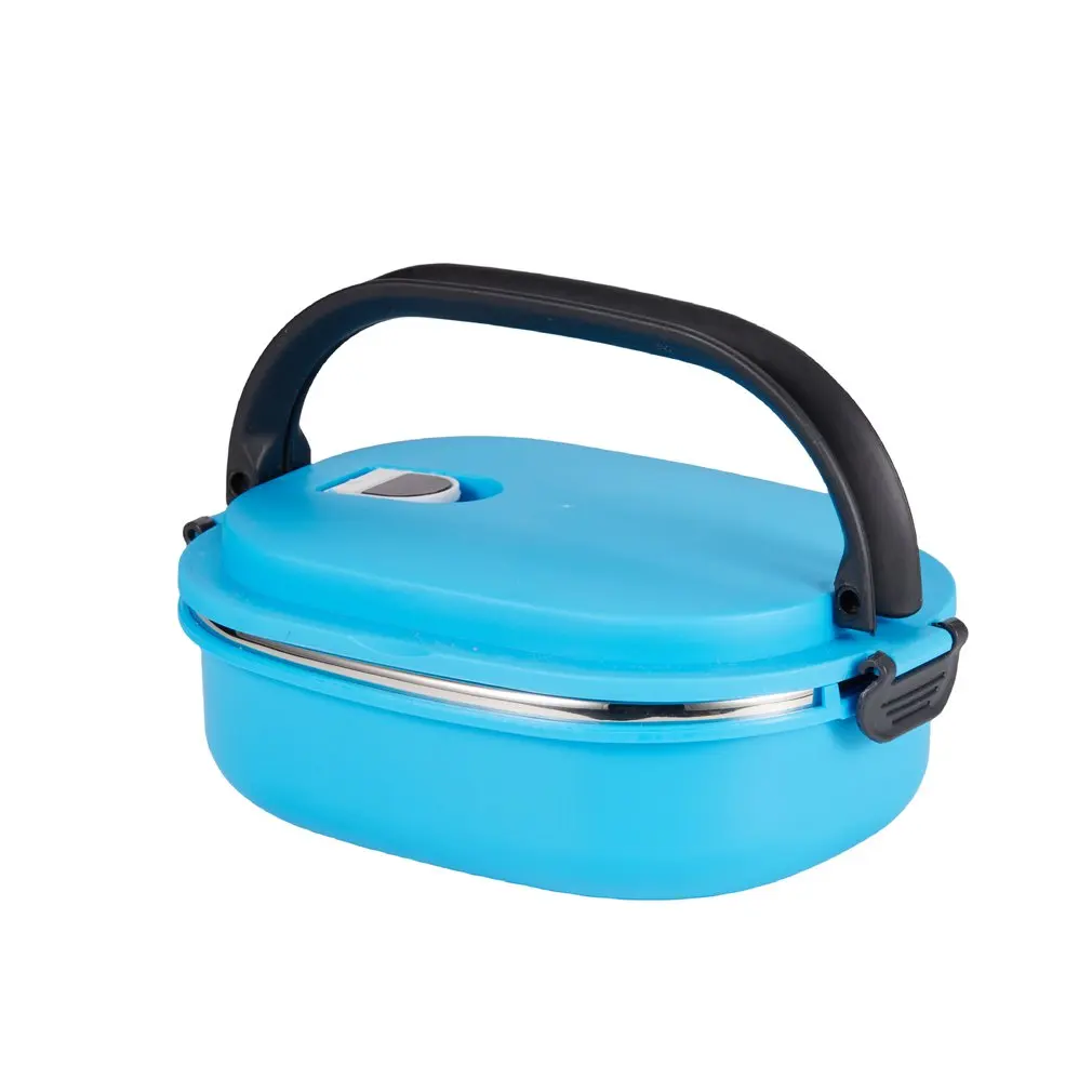 Stainless Steel Square Lunch Box Sealed Insulation Bento Box Lunch Box Canteen Large Capacity Lunch Box Portable Thermal Box