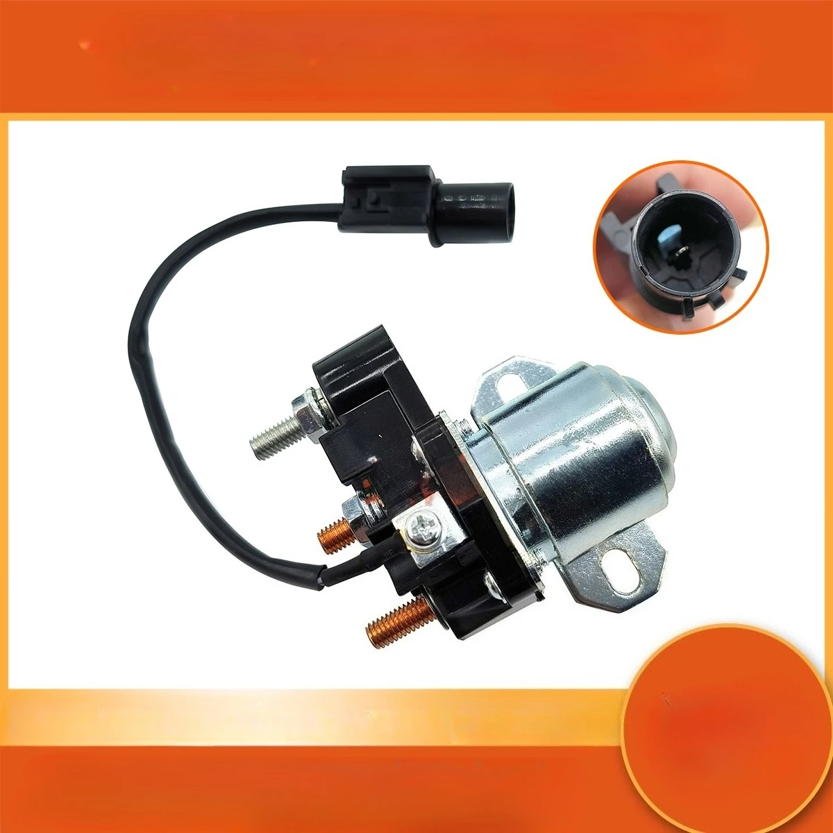 

Excavator parts compatible with Sany, Kobelco, and Mitsubishi 6D34 and 6D24 engine starter motor safety relays