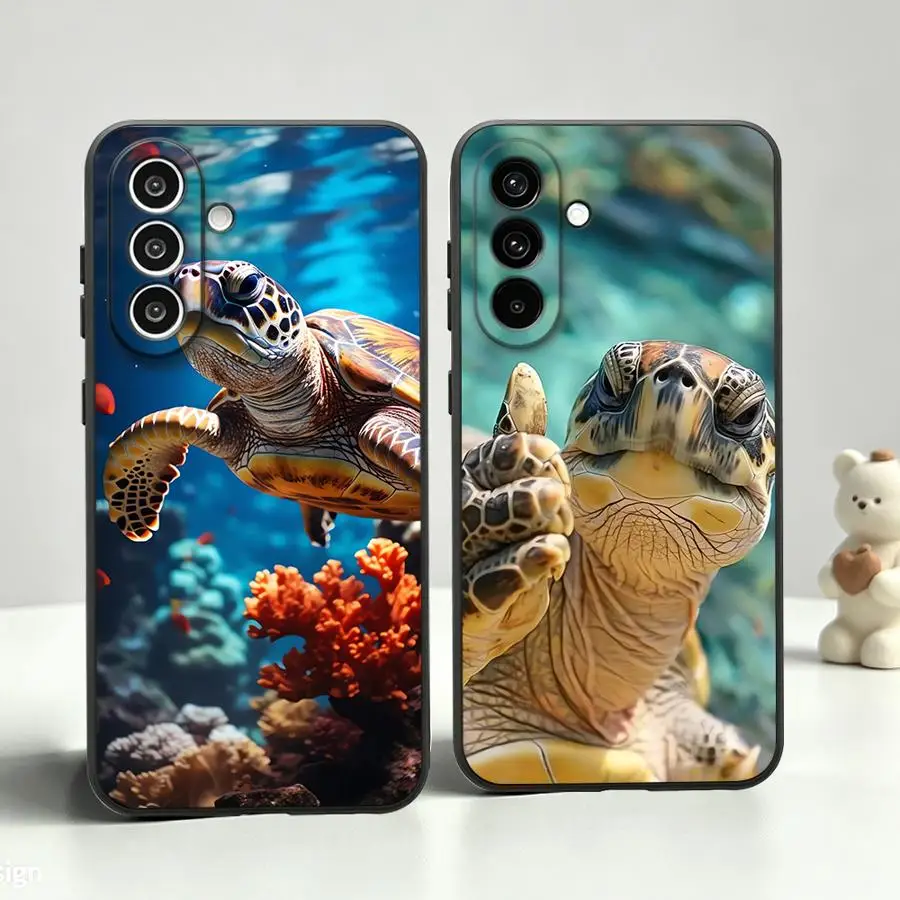 Case for Samsung Galaxy A37 A73 A51 A53 A17 A25 A16 A57 A15 A23 A52 A36 A55 A06 A05 Phone Cover A50 A13 A70 A12 A41 Blue Ocean