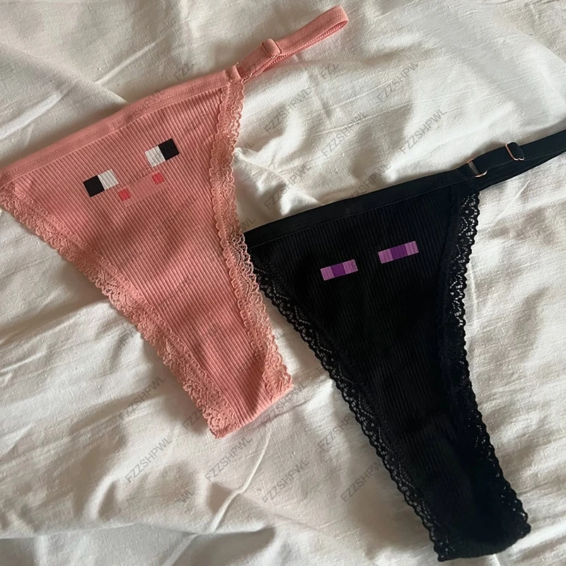 Dámské sexy bavlněné tanga s nízkým pasem, pohodlné bikiny, spodní prádlo, prodyšné dívčí kalhotky, tangá, spodní prádlo pro ženy - náhled 2