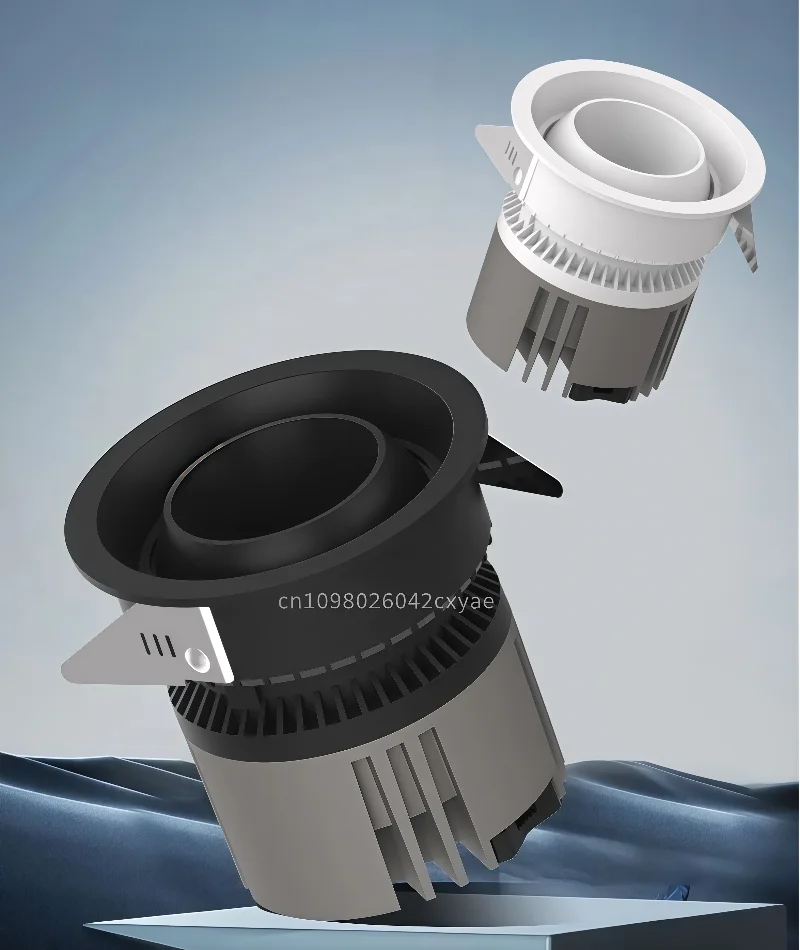 

Dimmable recessed spotlights, LED downlights, COB anti-glare ceiling lights 5W,7W,9W,12W,15W indoor lighting for living rooms