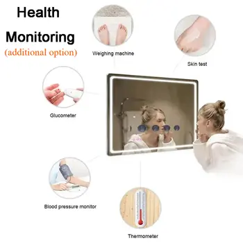 8 best sales Smart mirror in bathroom android - №2