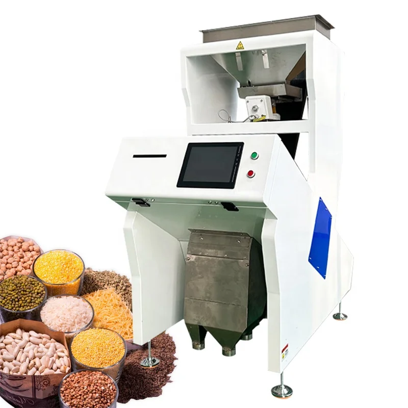 Color Sorter Machine Sorting Coffee Rice Bean Sorghum Seed Commercial Processing Machinery Line