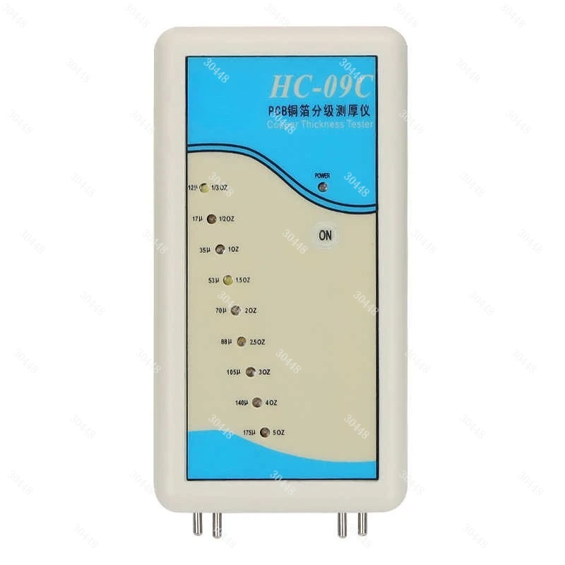 Foil Thickness Gauge Copper Thickness Measuring Instrument PCB Copper Clad Board Grading Tester HC-09C Nine Gear Handheld