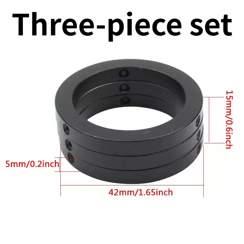

1.25" Parfocal Telescope Eyepiece Rings Astronomical Telescope Accessories，Three-Piece Set