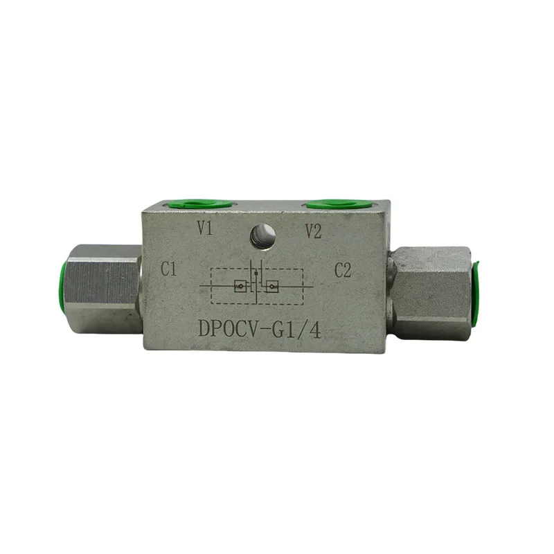 Hydraulic lock,  lock for hydraulic cylinder of sanitation vehicle, tubular  lock