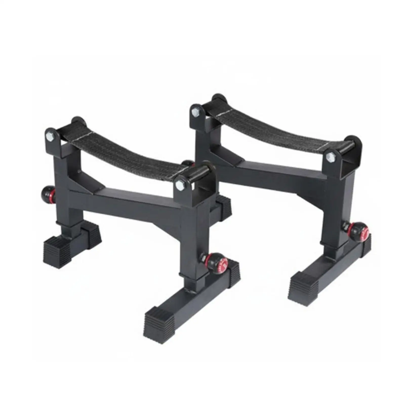 Picture 3: Adjustable Gym Support Frame Sturdy Steel Rack Pull Blocks 200kg Capacity for Strength Training