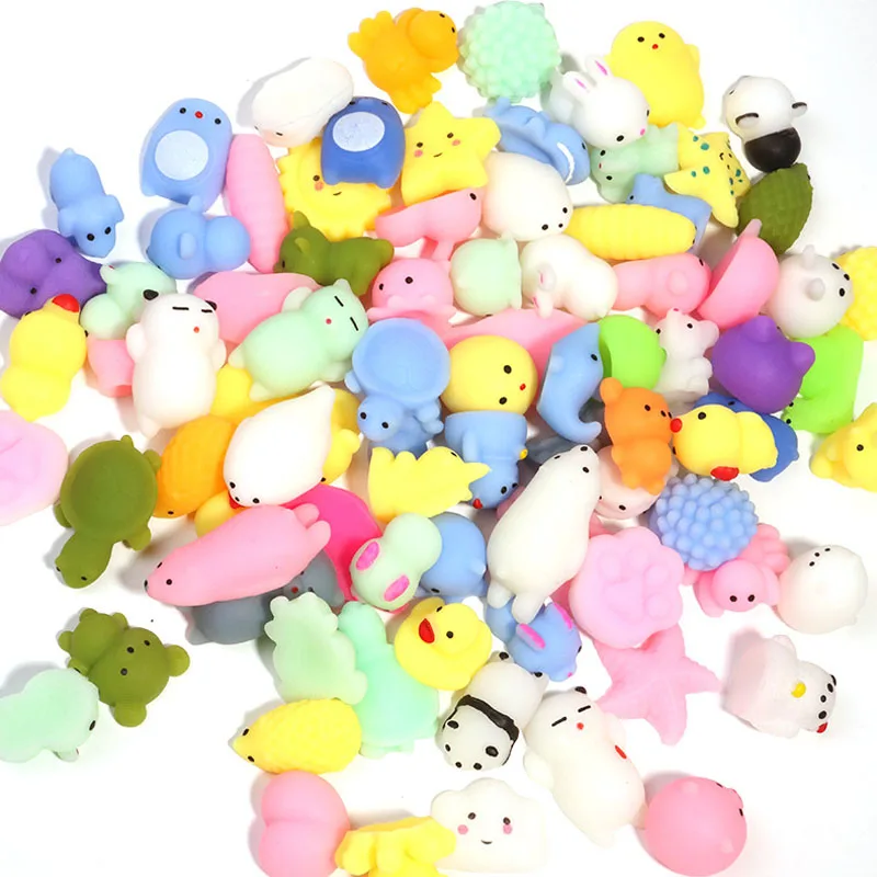 Mochi Squishy Animal Toys  Squeeze Stress Relief Funny Party Favors Classroom Prizes For Kids Jugetes Antiestrés Para Niños