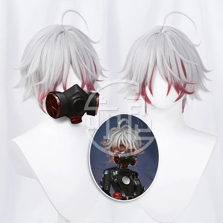 

Anime Identity V Patient Rare Case Cosplay Wig Halloween Carnival Party Props Synthetic Hair Heat Resistant Fiber + Wig Cap