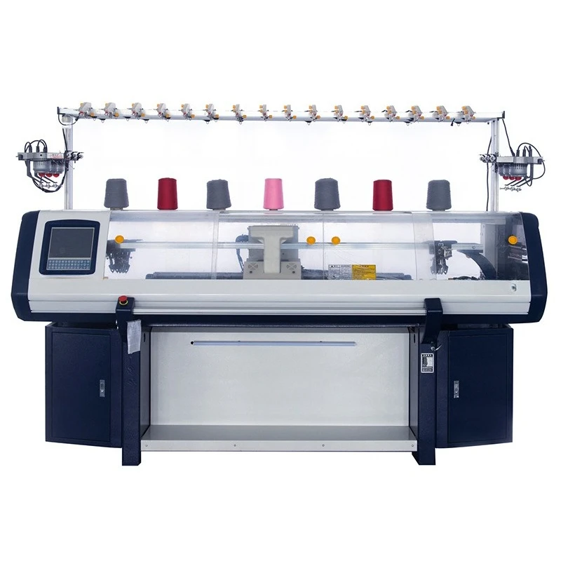 

Sweater knitting machine Fully automatic 2-52 12G dual system computerized flat knitting sweater machine