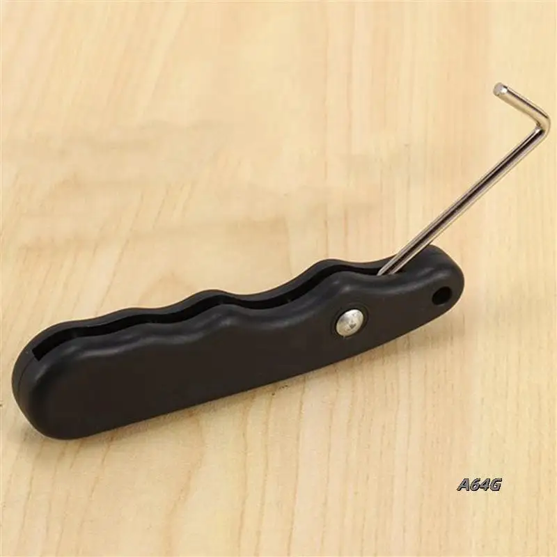 

10X универсальный практичный ролик для фигурок с удлиненным крючком, прочный съемник для хоккея с ручкой, кружевной затяжитель для скейтбординга