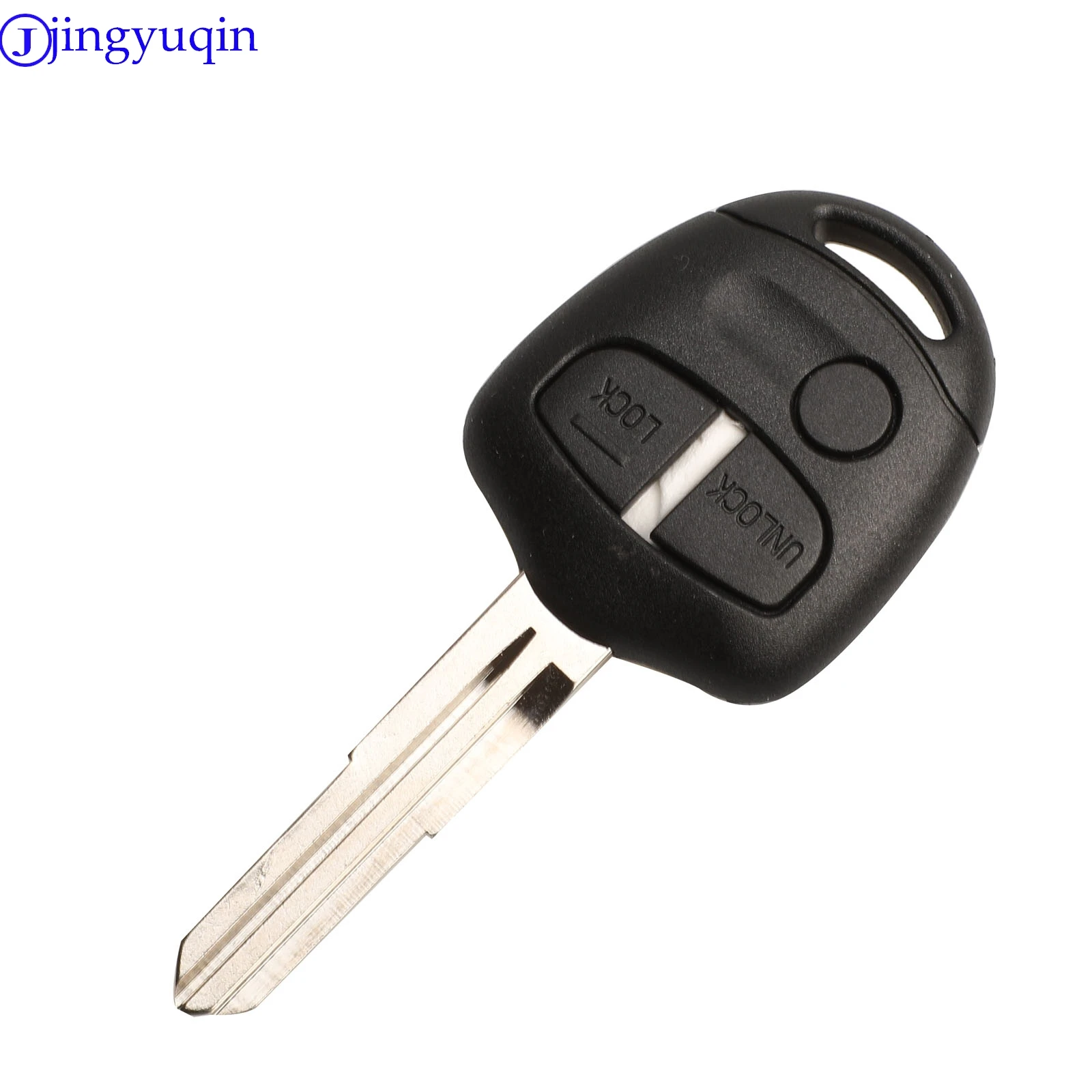 jingyuqin 10PS Remote Car Key Shell Case Fob For Mitsubishi Pajero Sport Outlander Grandis ASX MIT11/MIT8 Blade