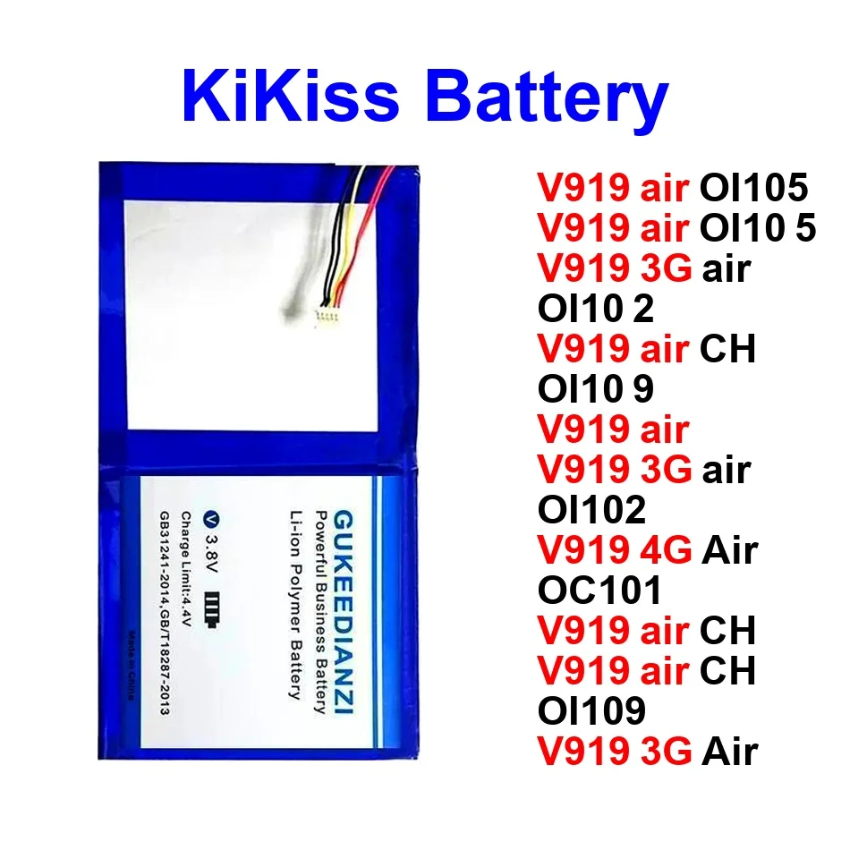 

Laptop Battery Long-Lasting 12300-12500Mah For Onda V919 Air OC101 OI102 OI105 Not Fit OI10 2 5 9 3G CH OI109 4G