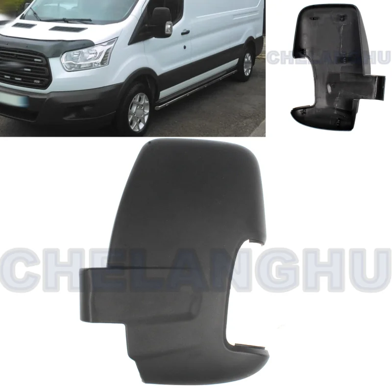 

Left Side Satin Black Rear Mirror Cover Housing Cover Cap for Ford Transit CONNECT MK4 2014 2015 2016 2017 2018 2019 2020 2021