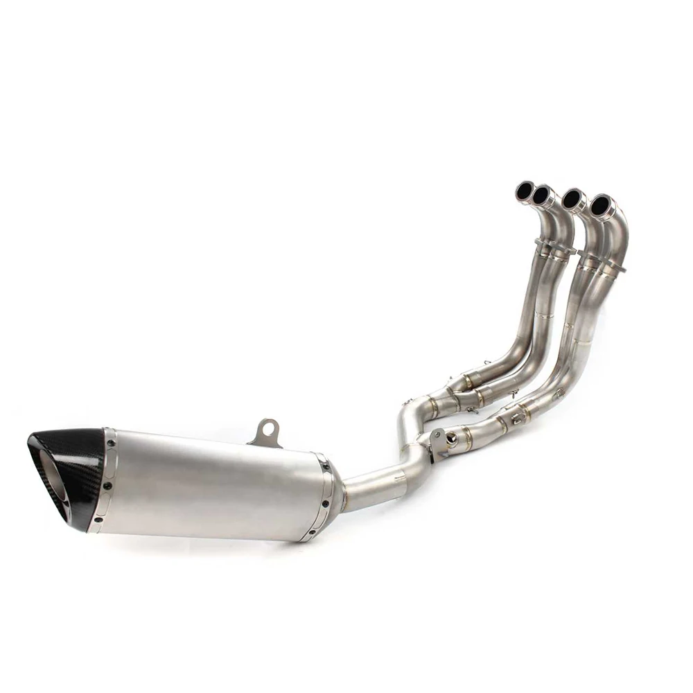 

Motorcycle Exhaust System Titanium Alloy Exhaust Muffler Pipe Motorcycle Cat-back Pipe for CB1000R 2015