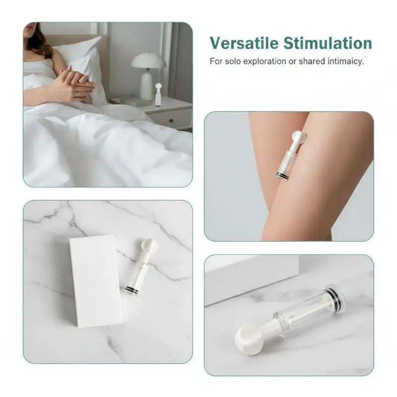 1Pcs Vacuum Suction Cupping Cup Nipple Enhancer Easy to Clean Silicone Portable Massage Tool for Home Use