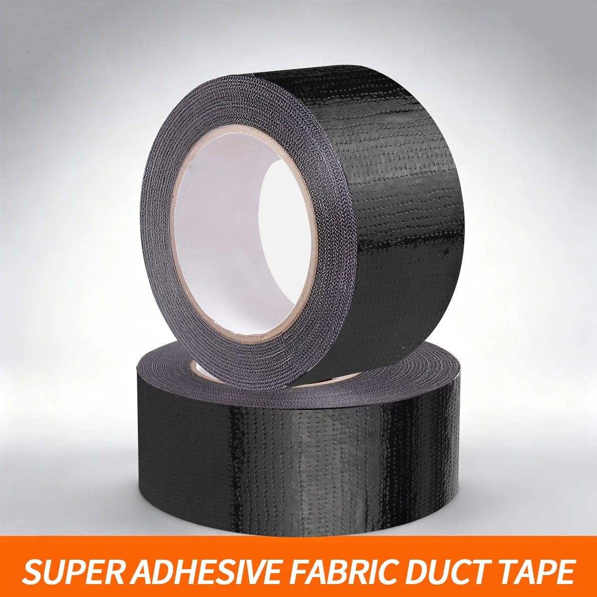 Black Super Adhesive Fabric Duct Tape for Bicycle Tarpaulin Tent Repair Water-Resistant