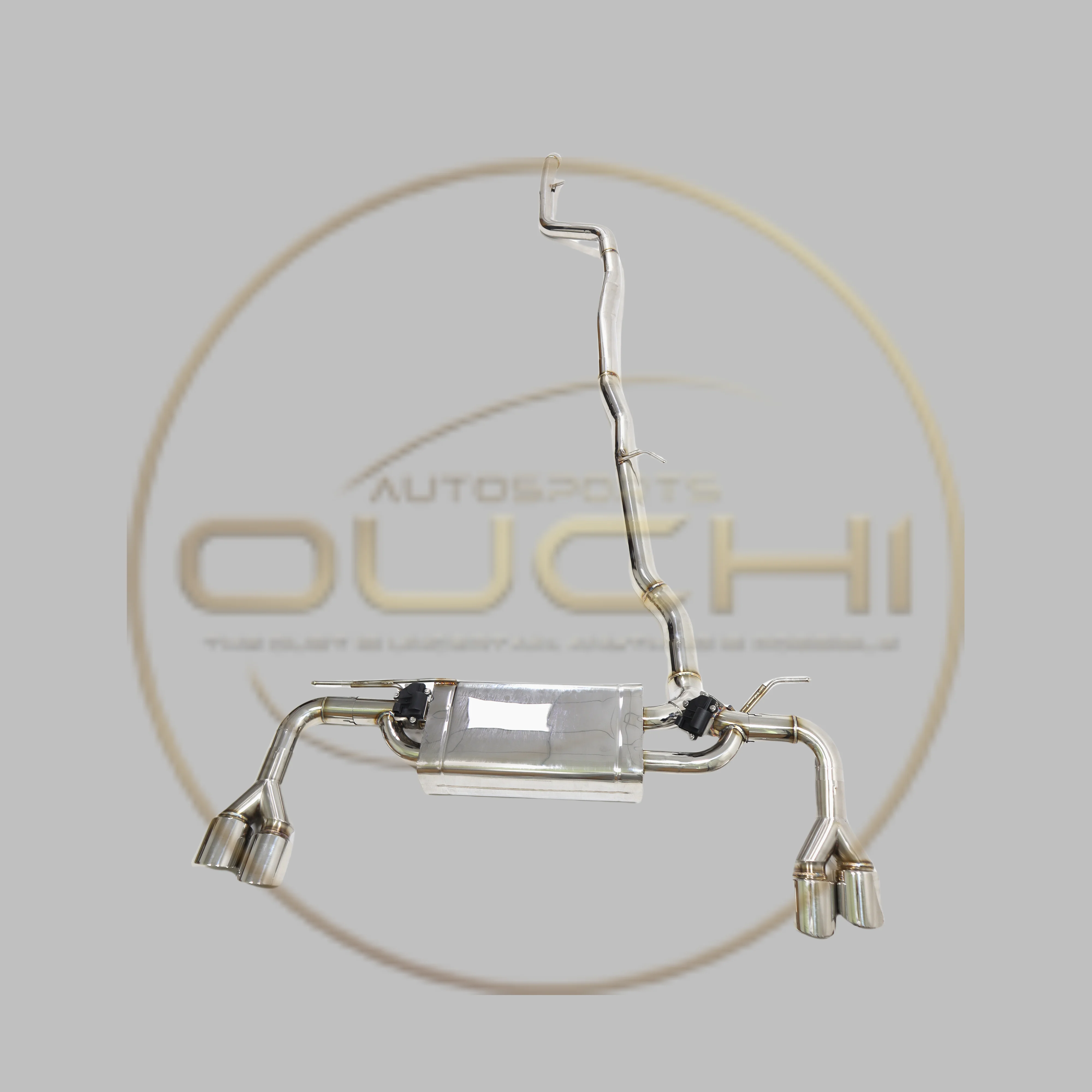 

High Performance Catback For BMW 525i 528i 530i B48 2.0T OUCHI Electronic Valves Muffler Tips Exhaust System Auto Parts﻿