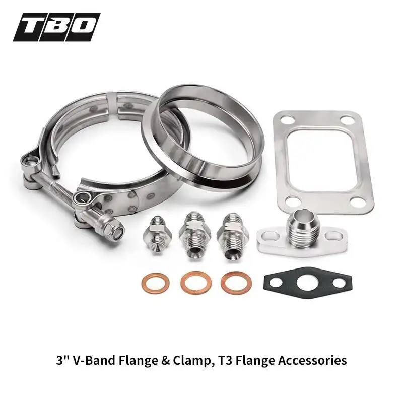 TBO GTX3076R-58 A/R 0,60 0,63 V-диапазон T3 Шарикоподшипник Универсальный гоночный автомобиль с турбонаддувом GT30 GT3076 Турбокомпрессор