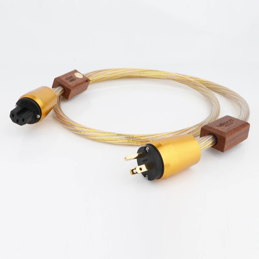 【Saling】Odin Nordost Gold Hifi Power Cord Audio High Fidelity Fever Power Cable Schuko Version Power Line