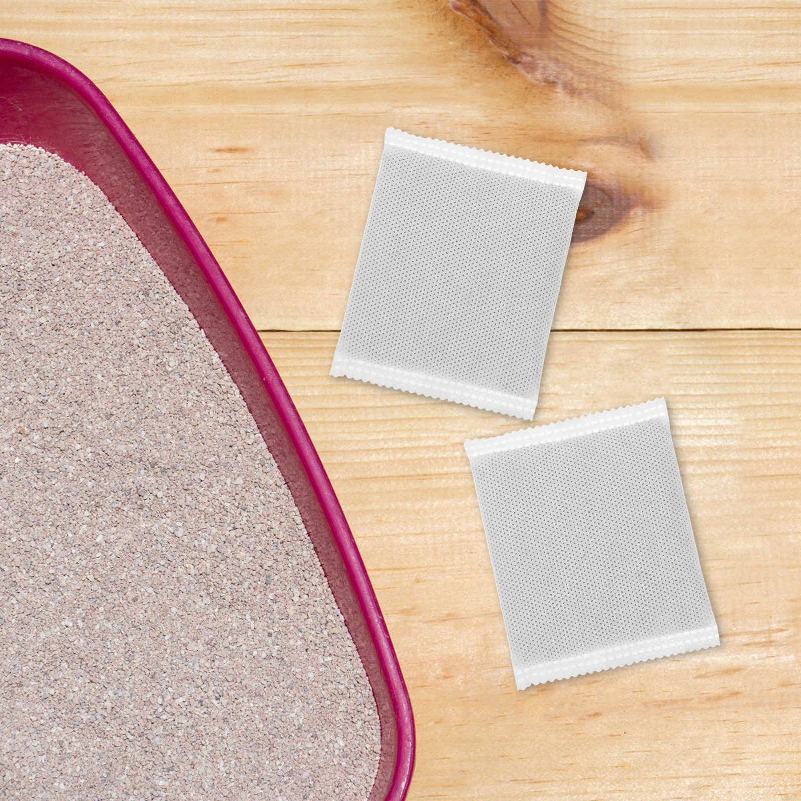 

6 Pcs Activated Charcoal Filters for Cat Litter Box Self Cleaning Carbon Filter Tray Compost Bin Charcoal Replacements Pet